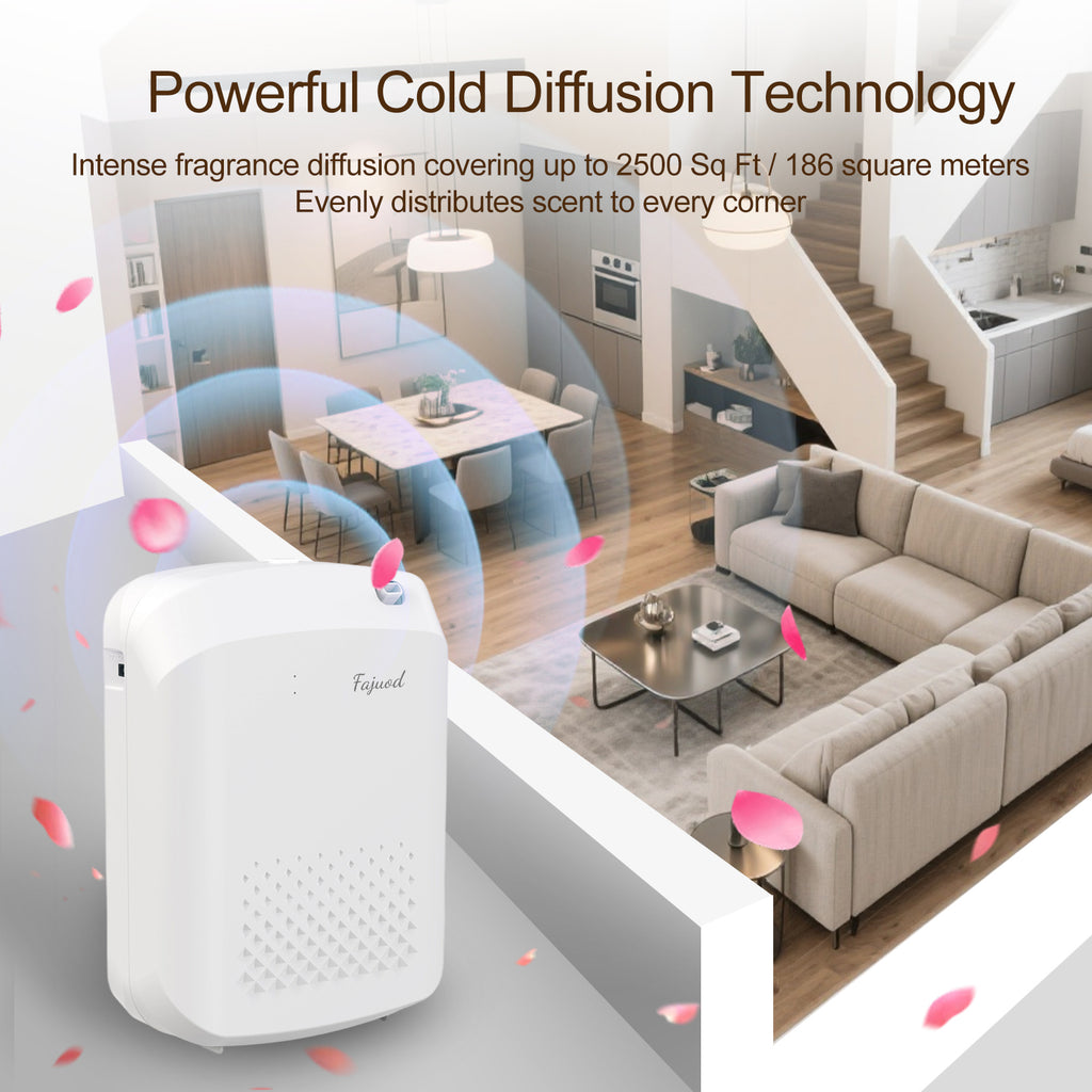 Air Wall, Waterless Essential Oil Diffuser