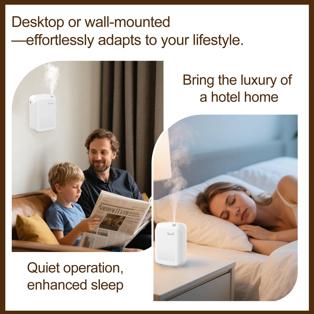 Air Wall, Waterless Essential Oil Diffuser