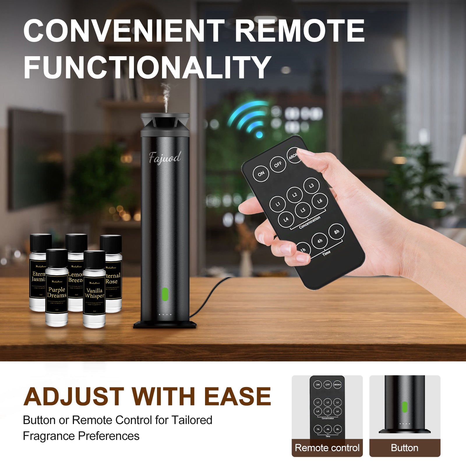 Air One, Waterless Essential Oil Diffuser