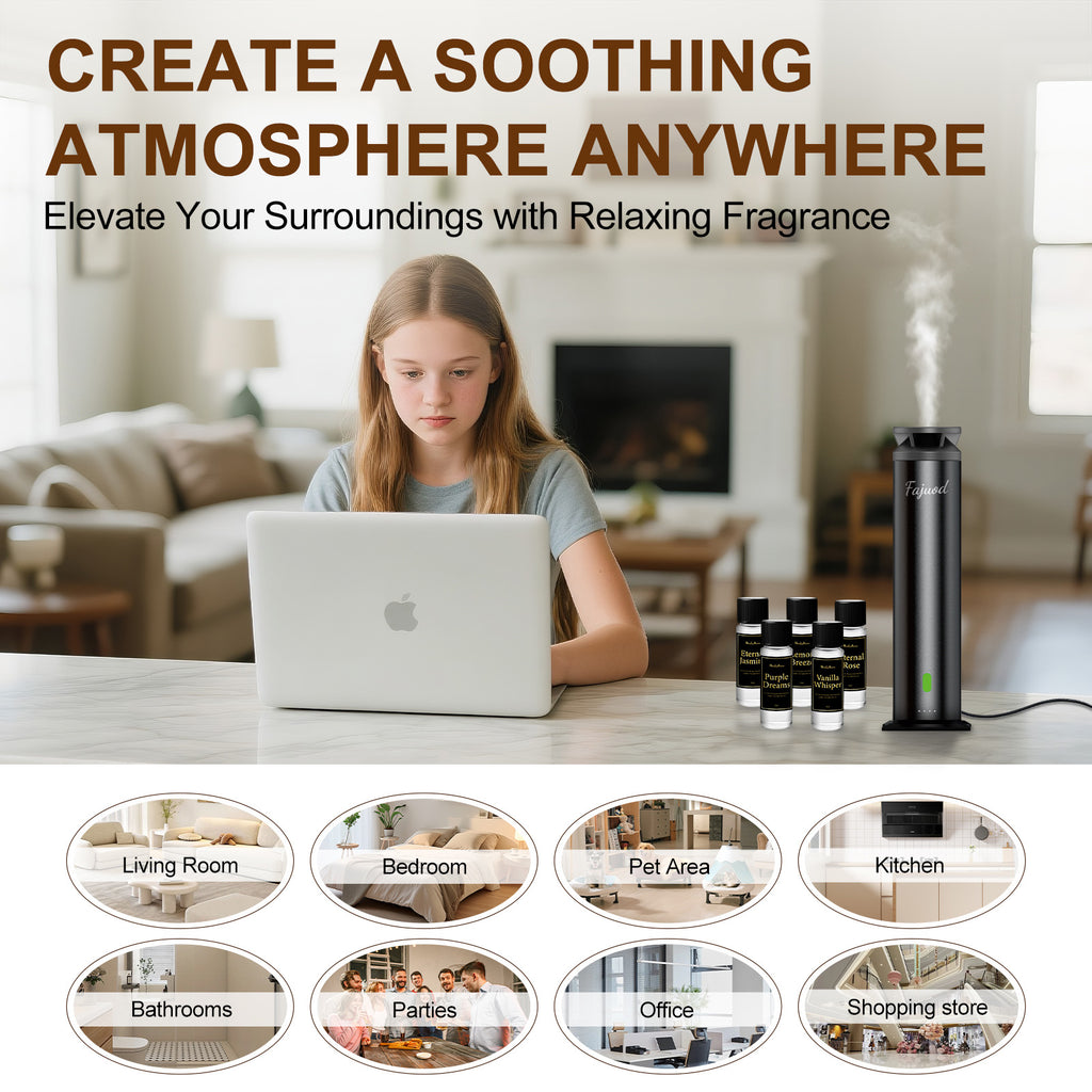 Air One, Waterless Essential Oil Diffuser