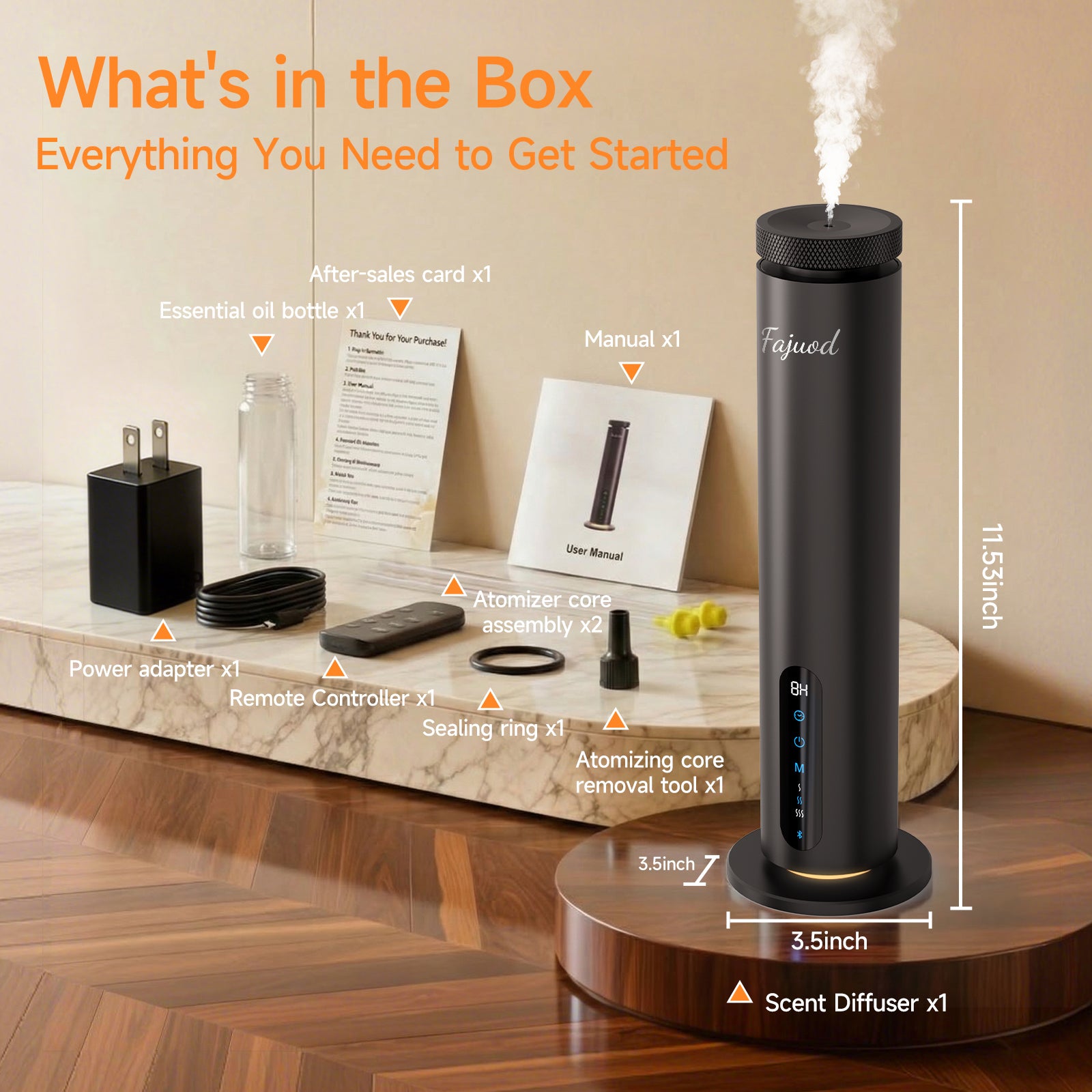 Air Pro, Waterless Essential Oil Diffuser