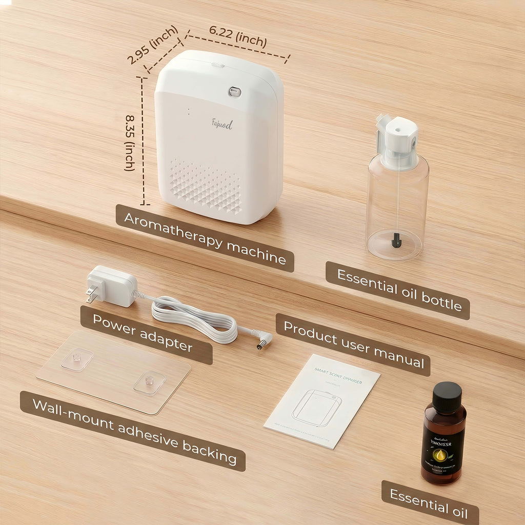 Air Wall, Waterless Essential Oil Diffuser